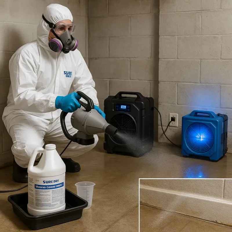 Sanitization and Odor Removal process in Monroe North, WA